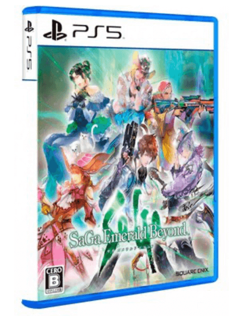 SaGa Emerald Beyond box art for Playstation 5